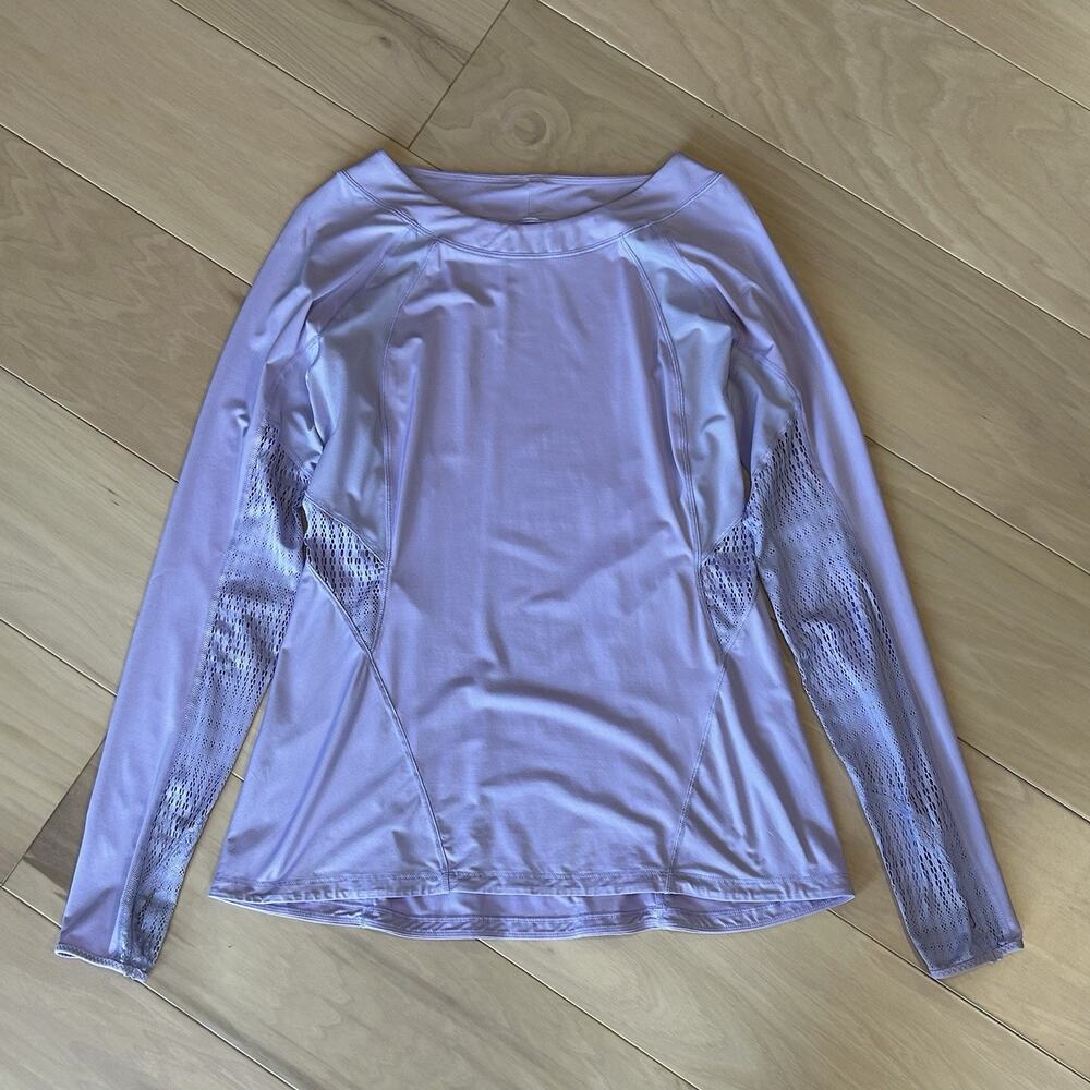 Lululemon Sun Runner Top Long Sleeve Women’s 4/6 No Size Label